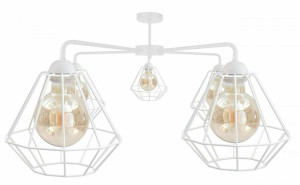 Ceiling lamp 5xE27 FOSKAL WHITE