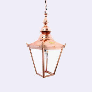 CHELSEA 961CO copper E27 outdoor pendant lamp - NORLYS