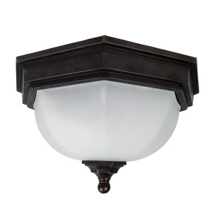 Fairford 1 Light Flush Lantern Elstead