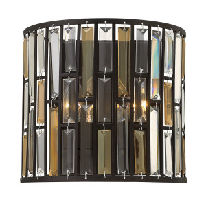 Gemma 2 Light Wall Light - Vintage Bronze Elstead