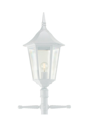 NORLYS Modena Big White Outdoor Wall Light E27 3012WH