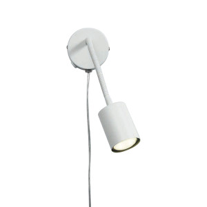 EXPLORE Nordlux GU10 7W Metal White Wall Lamp