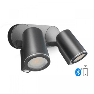 Steinel Spot DUO Connect 15W LED luminaire with sensor anthracite