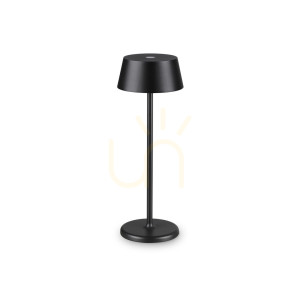 Table Lamp Ideallux Pure TL Nero Black LED 32 cm 311678