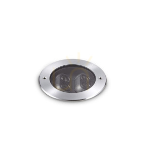 Recessed luminaire Ideallux Taurus 277011 round silver 17.5 cm outdoor 11W