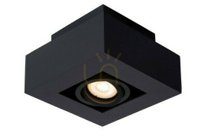 Lucide Xirax LED Downlight Black Aluminum GU10 CCT Dimmable 09119/06/30