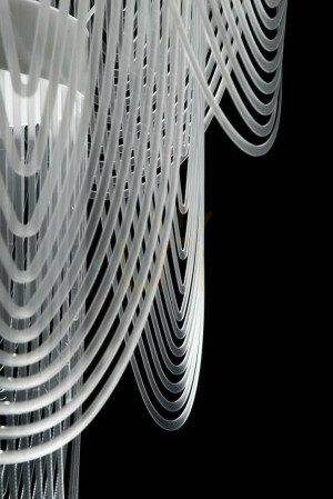 Slamp Ceremony Suspension Large Prisma Pendant Lamp.