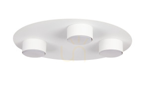 Plafon Sigma STAR 3xGX53 biały 40 cm stal 40993