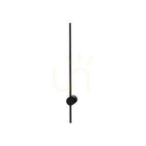 Wall Light Ideallux Essence 340999 Black LED 12W 2700K 75 cm