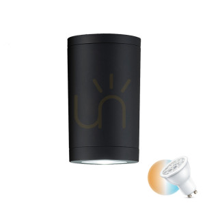 Outdoor Targeting Light 1xgu10 ABS Black ZAMBELIS