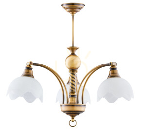 JUPITER Brass chandelier 3xE27/15W