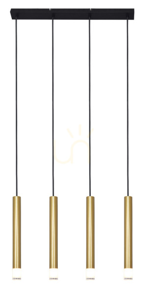 Pendant lamp Zuma Line VELIC P241125804GD gold 4xG9