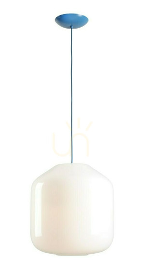 Aldex Flask Sapphire XL Pendant Light 40 cm, 3×E27, Opal Glass 8500G31_XL