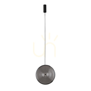Pendant Light Nowodvorski AURA LED Smoky Black 34.5 cm 12231