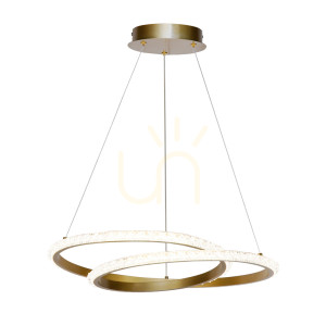 Pendant Light Italux Zalto LED Gold 50 cm PND-12436-GD