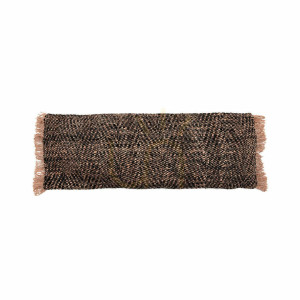 Cushion Cover BAZAR BIZAR Oh My Gee Black Copper 35x100 cm