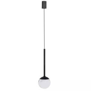 Fürdőszobai függőlámpa IP44 ORRA 6W fekete PL0105-BK - YASKR