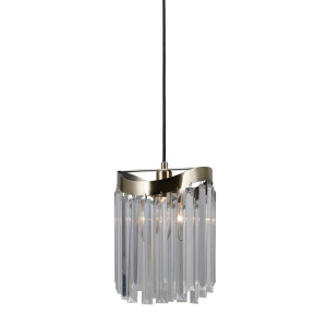 Brązowa Lampa Wisząca Sabriga E14