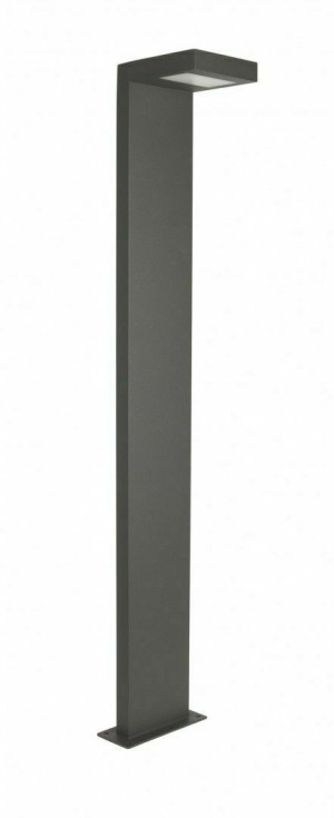 Kinkiet zewnętrzny SU-MA Karo KR-K100 LED 10W 4000K ciemny popiel