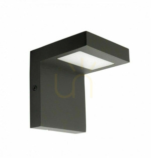 Kinkiet zewnętrzny SU-MA Karo KR-K100 LED 10W 4000K ciemny popiel