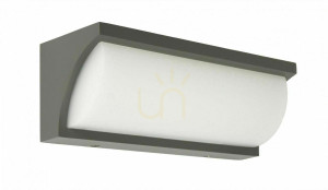 Kinkiet zewnętrzny SU-MA Mona LED 13W IP65 ciemny popiel MN19301