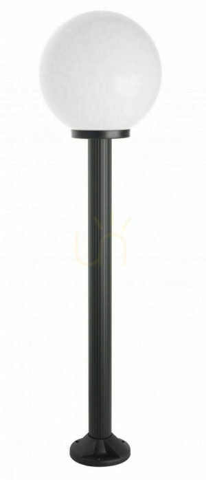 Lampa ogrodowa stojąca SU-MA Kula czarna 130 cm K 5002/2/K 300