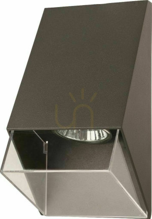 Kinkiet zewnętrzny SU-MA Oli M1503 ciemny popiel LED 35W IP54