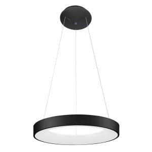 Czarna Lampa Wisząca Giulia LED