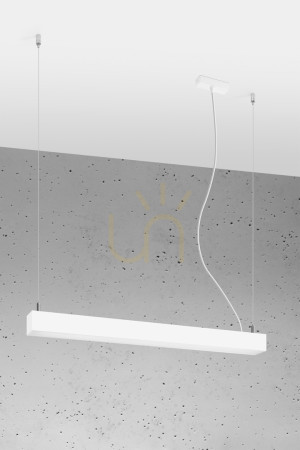 Lampa wisząca PINNE 67 biała 4000K - THORO