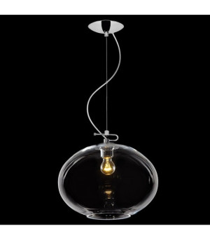 Lampa wisząca DONUT Żyrandol transparentny