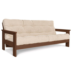 Kanapa rozkładana WoodMan Mexico orzech krem 210 cm WUA-00629