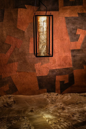 Lampa wisząca Mgahawa kora Kyambalo