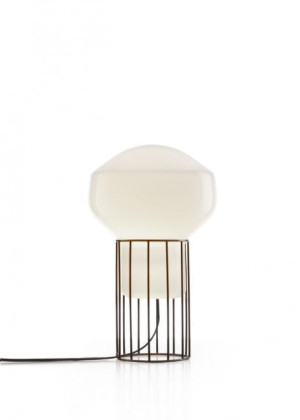 Lampa stołowa Fabbian Aérostat 37cm - czarny chrom - F27B01 24