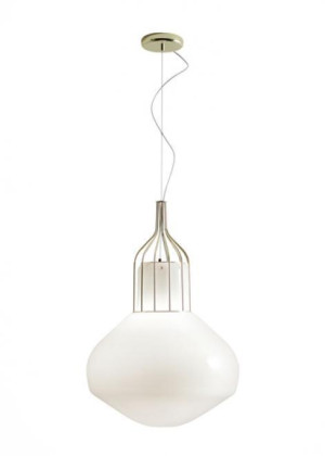 Lampa wisząca Fabbian Aérostat 43 cm - mosiądz platerowany - F27A13 19