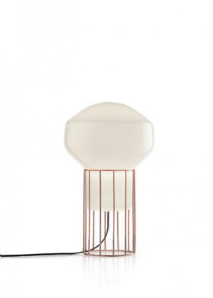 Lampa stołowa Fabbian Aérostat 37 cm - błyszcząca miedź - F27B01 41