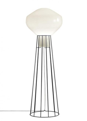 Lampa podłogowa Fabbian Aérostat - czarny chrom - F27C03 24