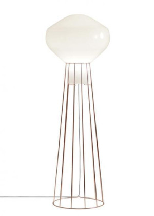 Lampa podłogowa Fabbian Aérostat - błyszcząca miedź - F27C03 41