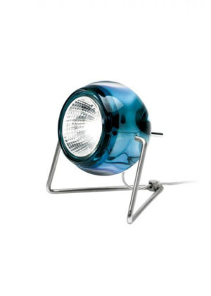 Lampa biurkowa Fabbian Beluga - niebieski - D57 B03 31
