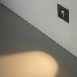 Ścenna, wpuszczana lampa hermetyczna LESEL 041