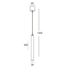 Lampa zwieszana SCOP 012