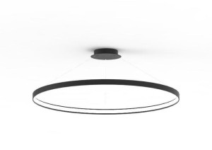 Lampa wisząca Zuma Line Circle La0722/1 Bk Fi 1100mm Dł. Linek H2,5m