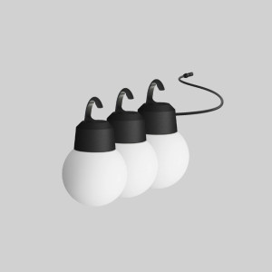 BEGA 24377K3 Świetlówka sferyczna Plug & Play. Grafit · 3000 K