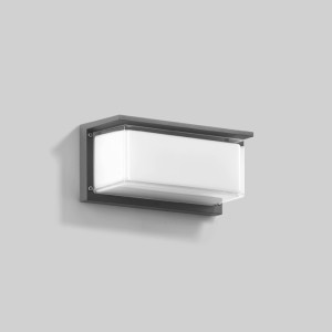 BEGA 33385AK3 Oprawa ścienna do wnętrz i na zewnątrz Srebrna · 3000 K