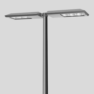 BEGA 99481AK3 Oprawa słupowa Srebrna · 3000 K