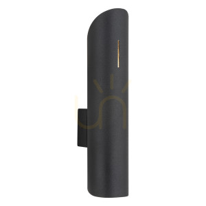 Kinkiet Argon Akron 2xG9 czarny struktura SKU 1037