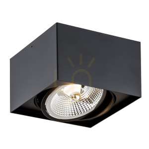 Plafon Argon Rodos Plus czarny struktura 4754 BZ