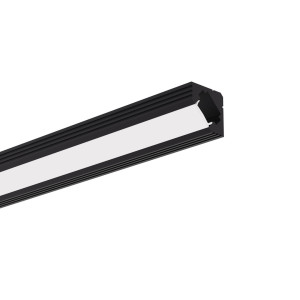 Profil LED kątowy czarny 45-ALU anodowany e6-k7 2m
