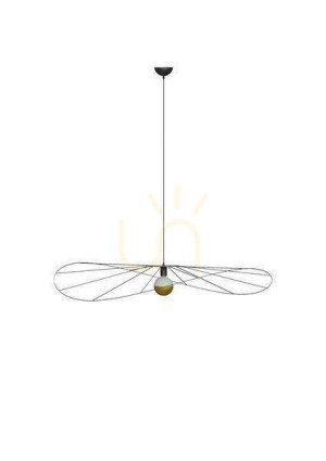 Lampa wisząca ESKOLA 70 czarna - THORO
