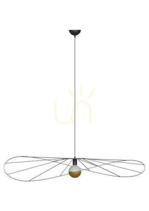 Lampa wisząca ESKOLA 140 czarna - THORO
