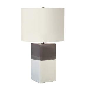 Lampa stołowa Alba 1 - kremowa Elstead